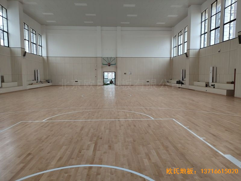 江西吉水县城南第二小学运动地板安装案例