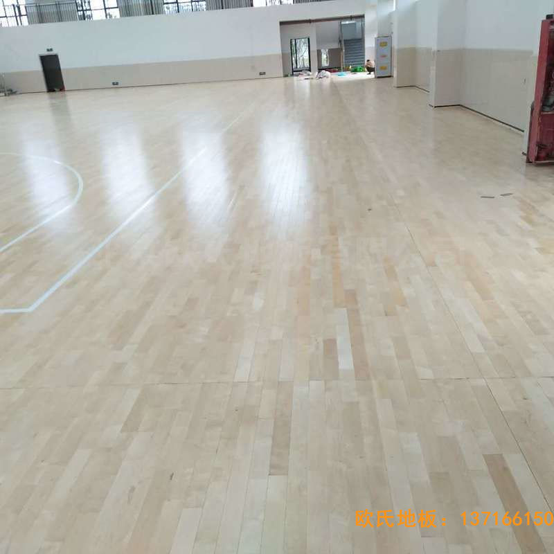 赣州宁都县城关小学九章路校区运动地板铺设案例