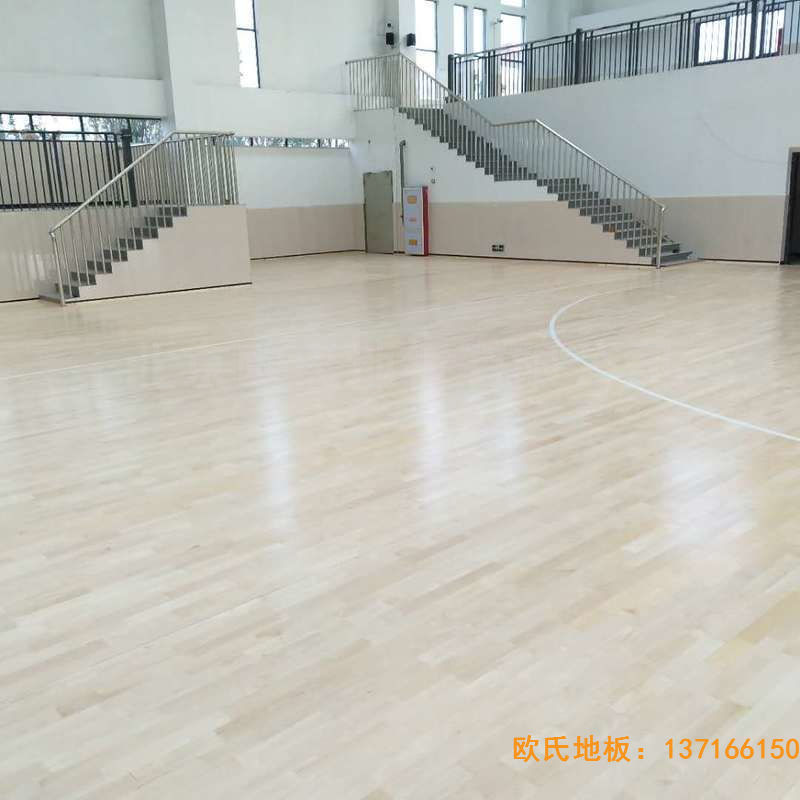 赣州宁都县城关小学九章路校区运动地板铺设案例