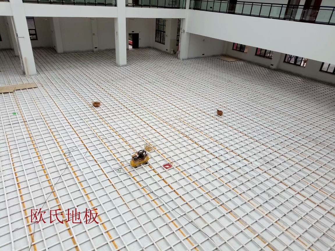 建平体育木地板安装工艺